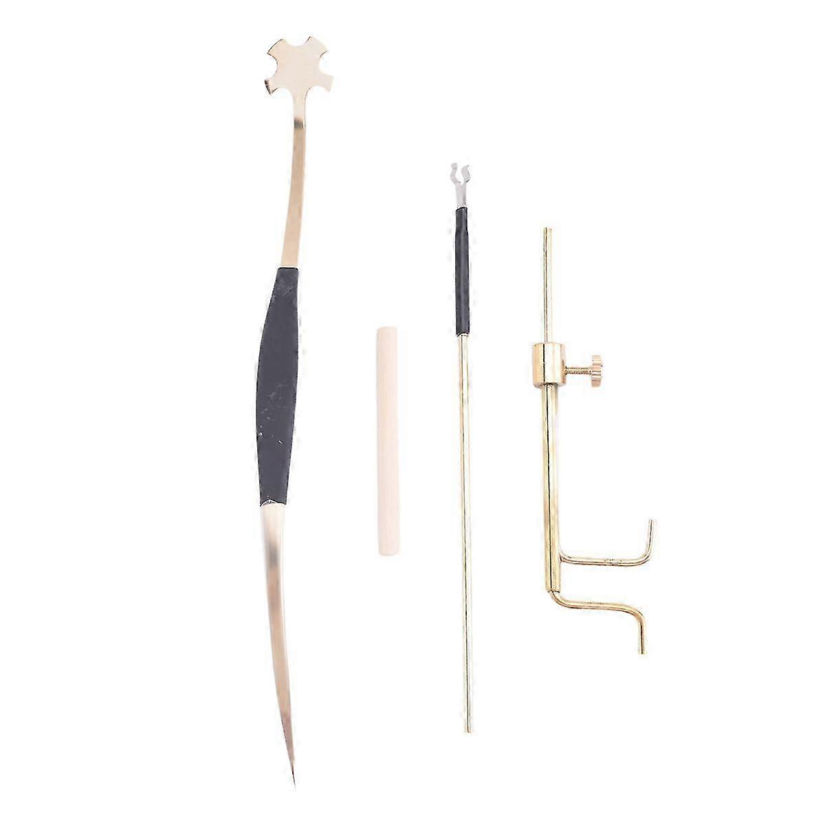 Brass Violin Luthier Tools Kit Violin Sound Post Set Sound Post Installation Tool,Violin Making Repa