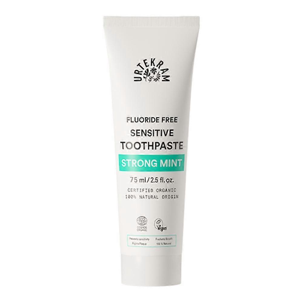 Urtekram Bio9 Toothpaste Strong Mint Sensitive 75ml