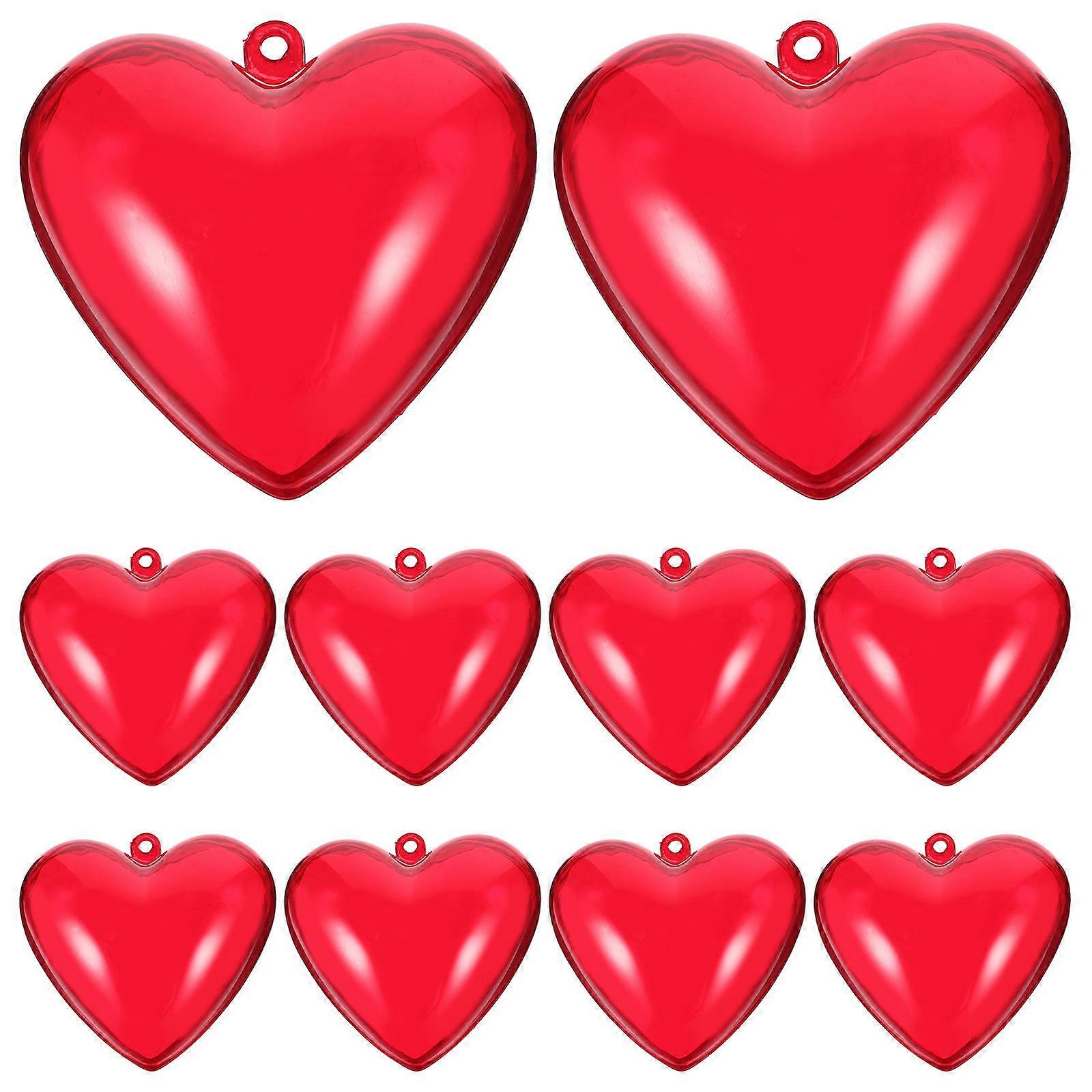Sturdy Heart Pendants Ideal for Indoor and Outdoor Hanging Decor