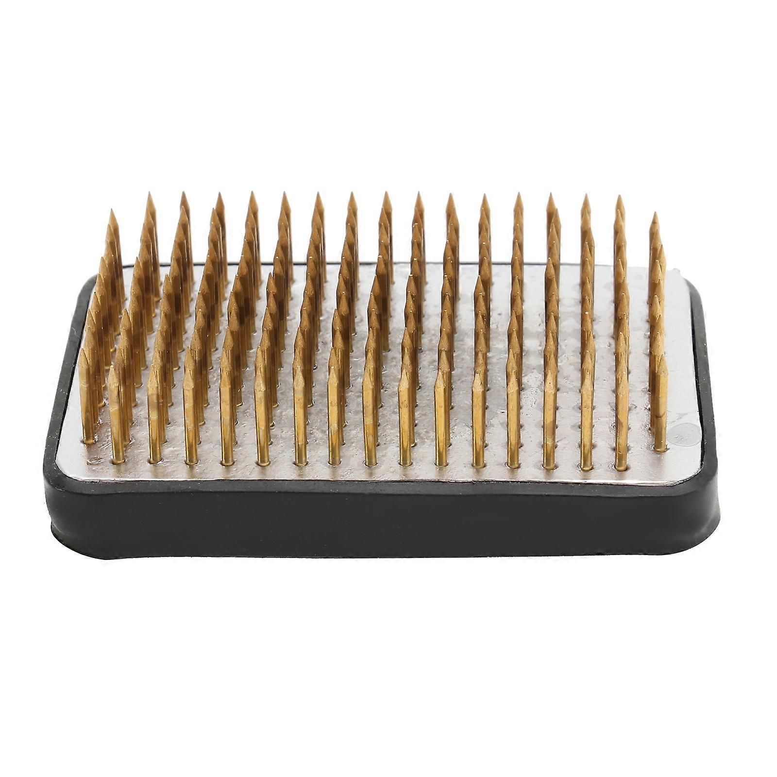 Stable Arrangement Tool, Square Base with Strong Needles for Versatile Flower Crafting