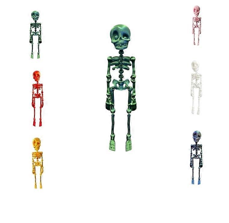 3D Printed Funny Goth Skeleton Fridge Magnets, Funny Goth Human Skeleton Toy