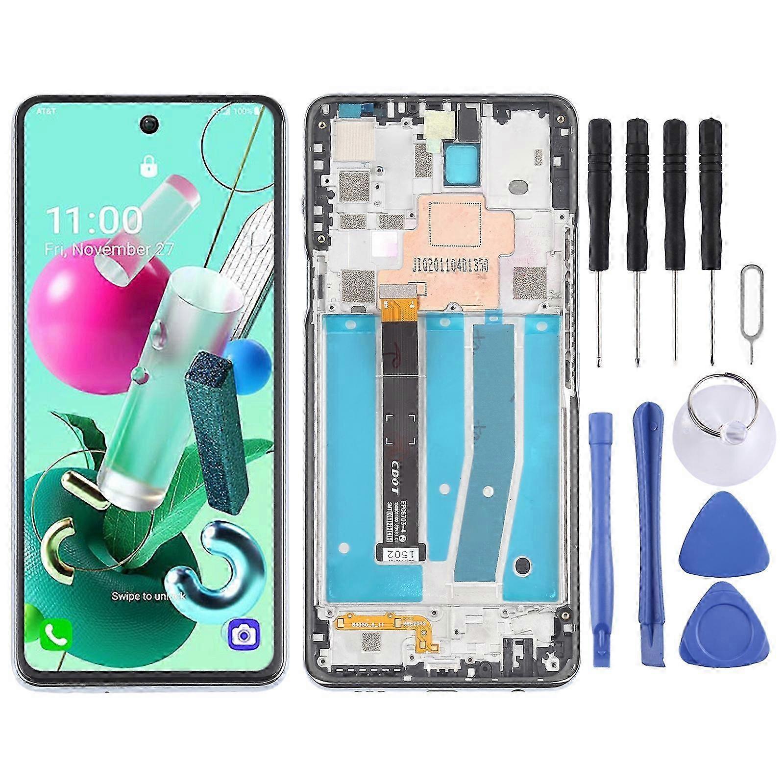 COMPATIBLE LCD Screen for LG K92 5G LMK920 LM-K920 Digitizer Full Assembly With Frame 2025