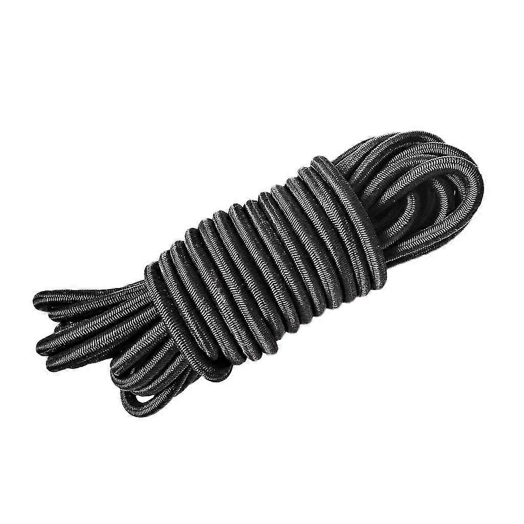 4mm x 10 Meters Strong Elastic Bungee Rope Shock Cord Tie Down Yellow