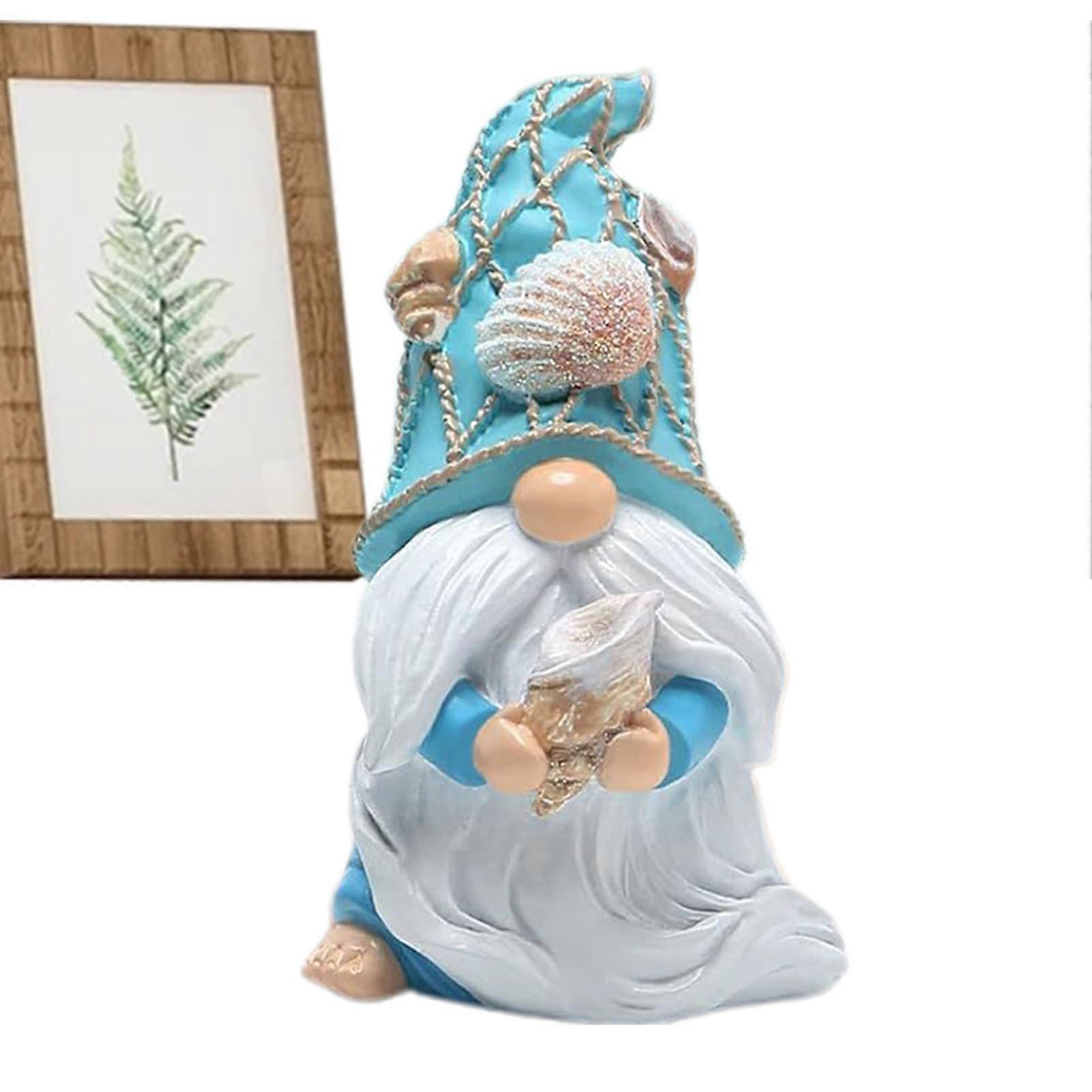Table statue, gnome statue for the desktop  Home decor miniature table sculptures made of resin