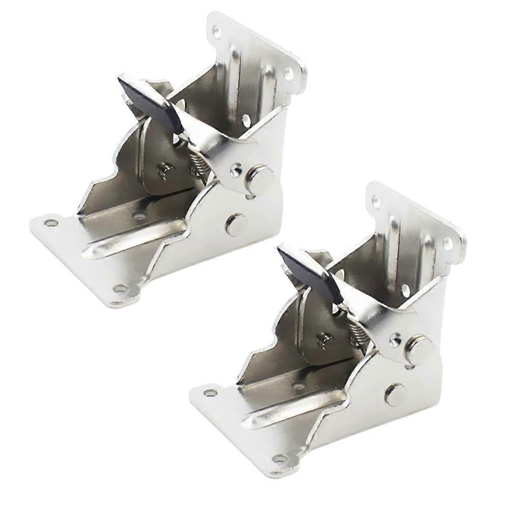 Self-Locking Folding Hinge Multifunctional Support Frame for Furniture Leg Laundry Room High Grade Material 2Pcs