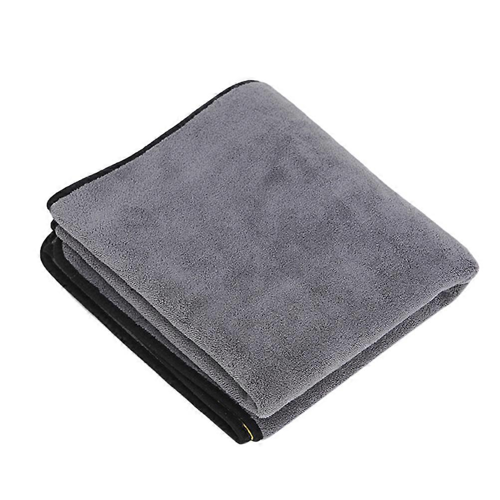 Absorbent Drying Towel Pet Dog Towel Quick-drying Blanket For Cold Nights Home Use 40x60cm Dark Grey 1Pcs