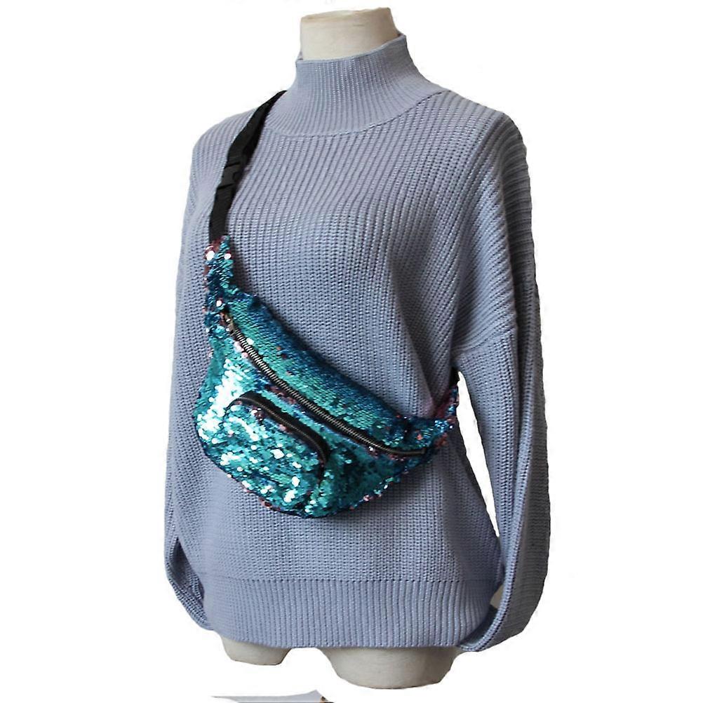 Multi-Functional Waist Bag Fanny Pack Women Everyday Use Rectangular Shape Polyester Material Cosmetic Storage 1Set