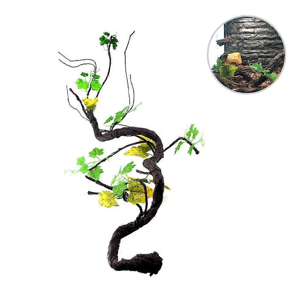Reptile Artificial Vine Climbing Habitat For Lizards Frogs Reptiles Multi 120 X 1 X 1cm 1Set