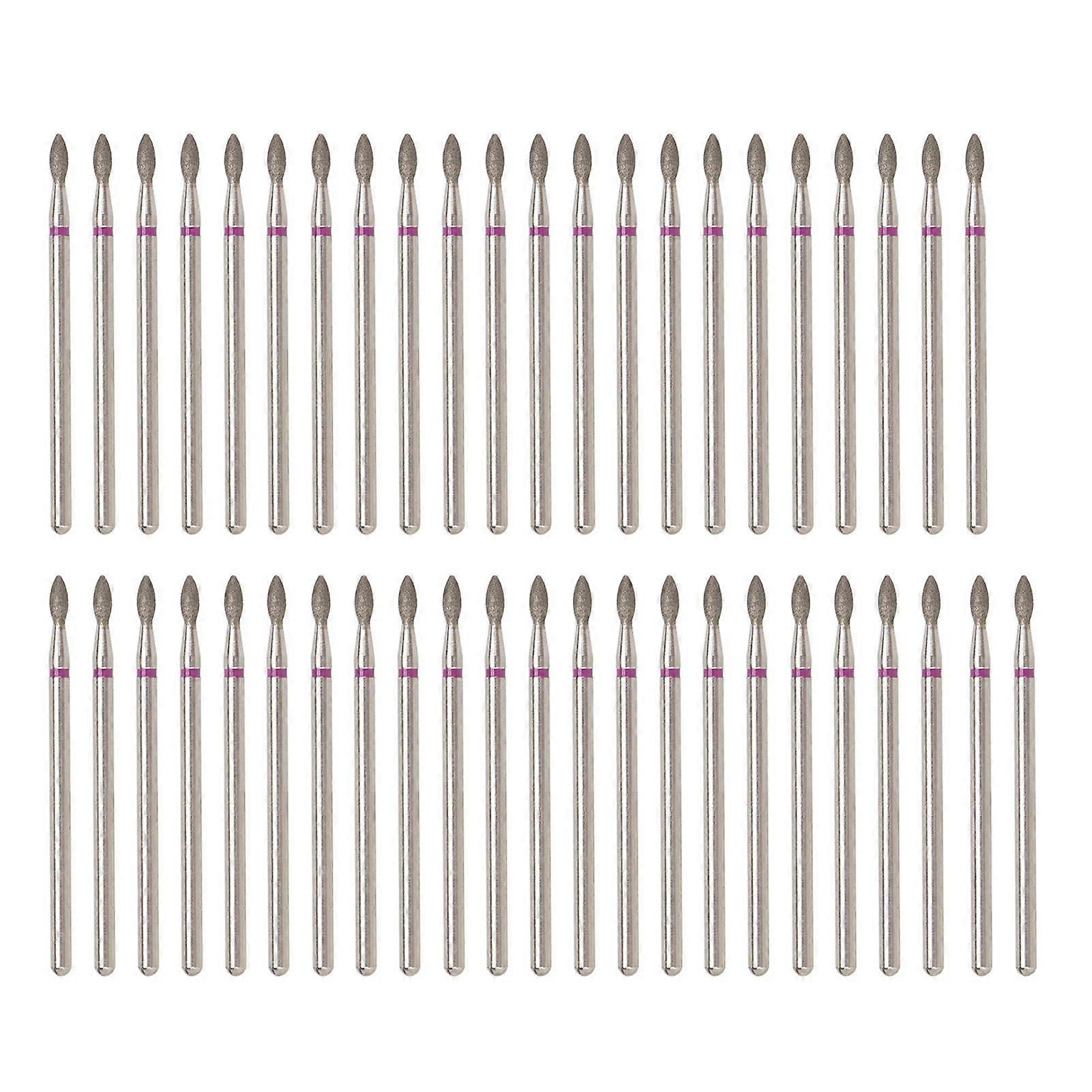 2025 Latest Model 50pcs Nail Drill Bits Diamond Sand Rough Surface Cuticle Rem...