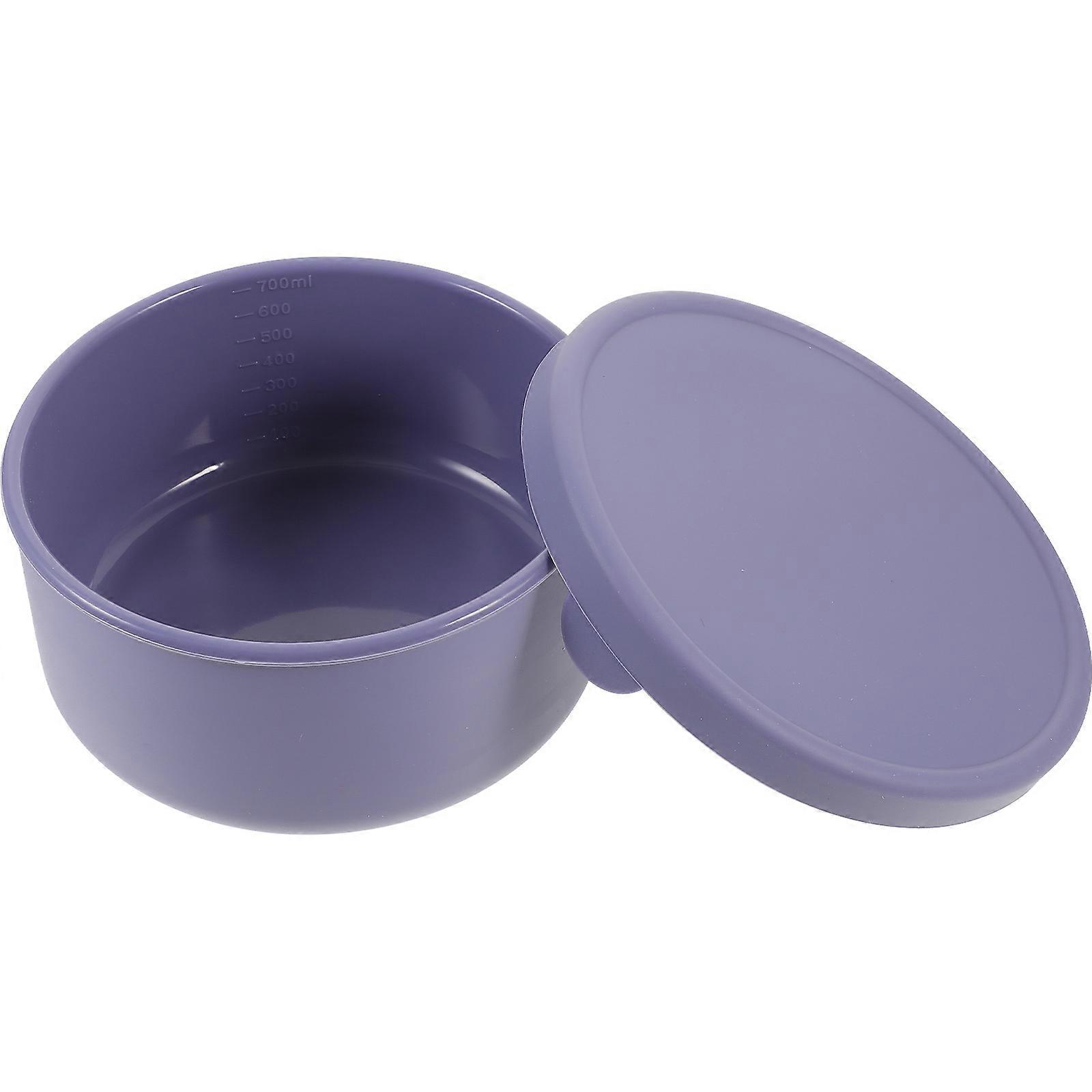 Multi-Function Dough Proofing Bowl Reusable Silicone Dough Case For Baking Accessories Blue 14.5X14.5X7CM Microwave Safe 1Pcs