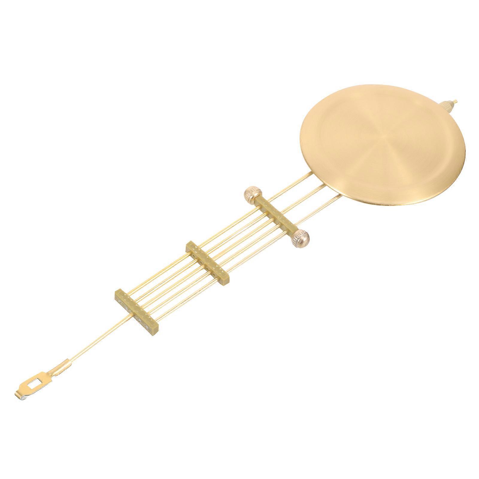 Metal Replacement Pendulum for Wall Clocks – Gold Plated, Quartz Compatible, Durable Design