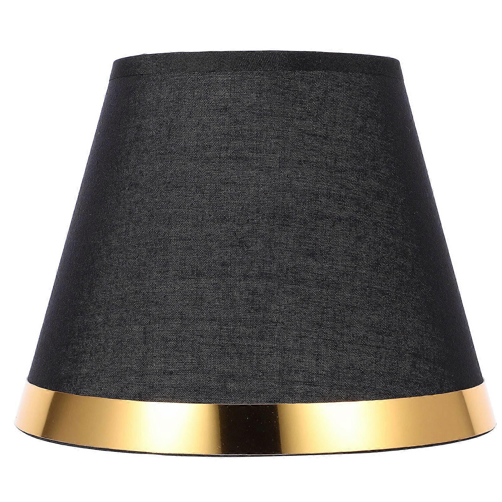 Cloth Drum Lamp Shade Iron Material Glare Minimization Wall Lamp 6.3X6.3X4.9in 1Pcs