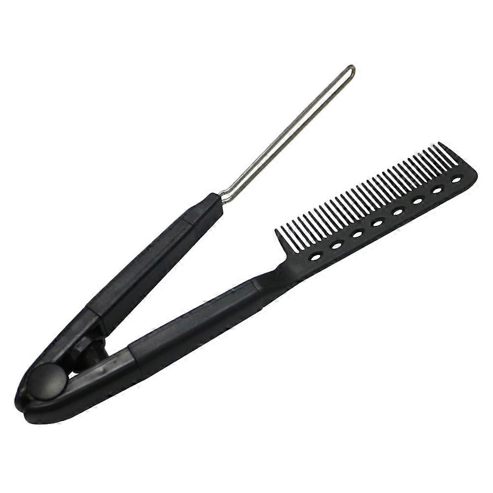 Professional Shaped Hair Comb Tool for Straightening & Styling – Durable, Compact Design for Easy Grip and Travel – Essential Hair Brush for Men and