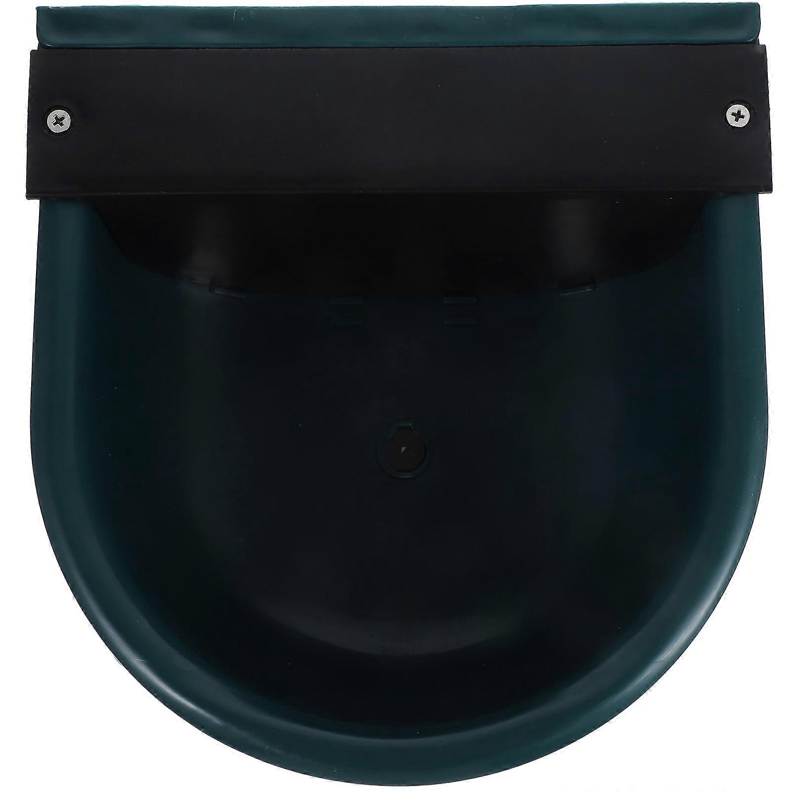 Cow Water Dispenser Bowl Plastic Material For Farmers Automatic Watering 10.9X10.6X4.9in 1Pcs