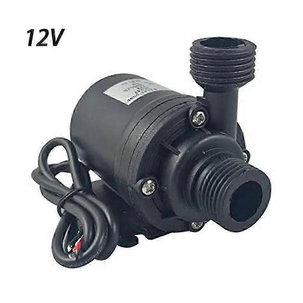 Αντλία νερού 24V DC 800L/H 5M Ηλιακή αντλία κυκλοφορίας χωρίς ψήκτρες για αξεσουάρ ηλιακού συστήματος κυκλοφορίας πισίνας σιντριβανιού-ss