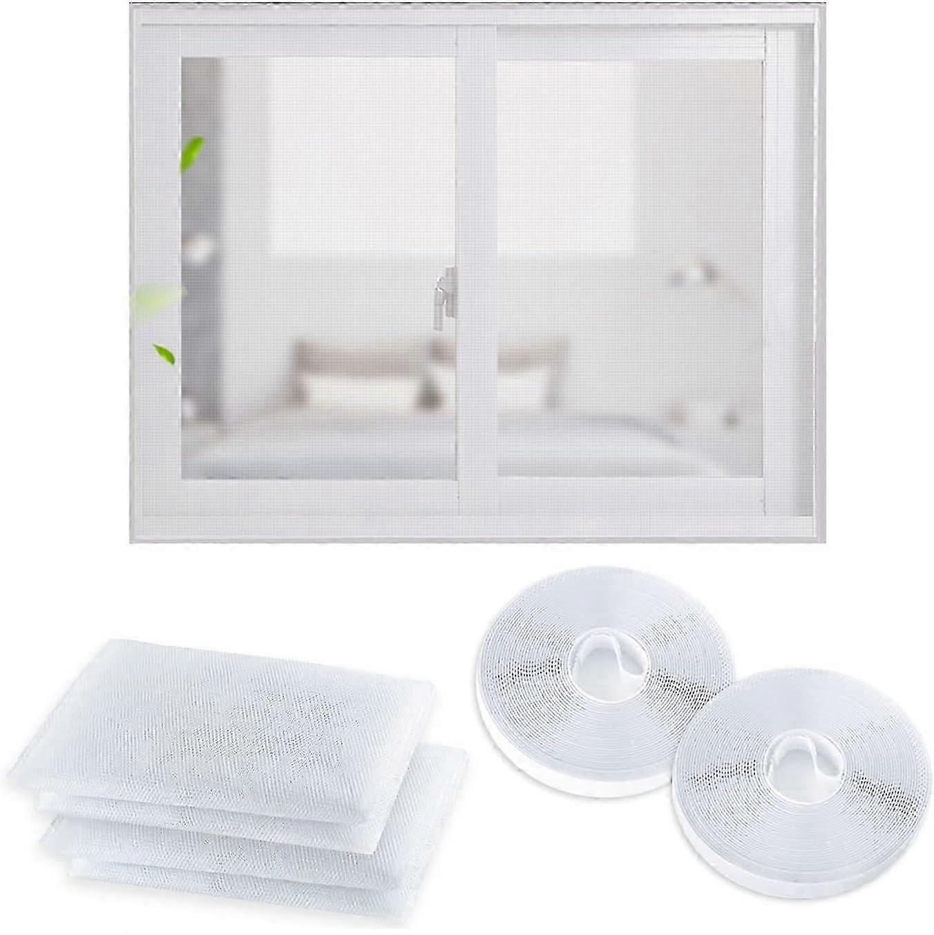 White Viscous Mosquito Net - 130150cm Window Stickers