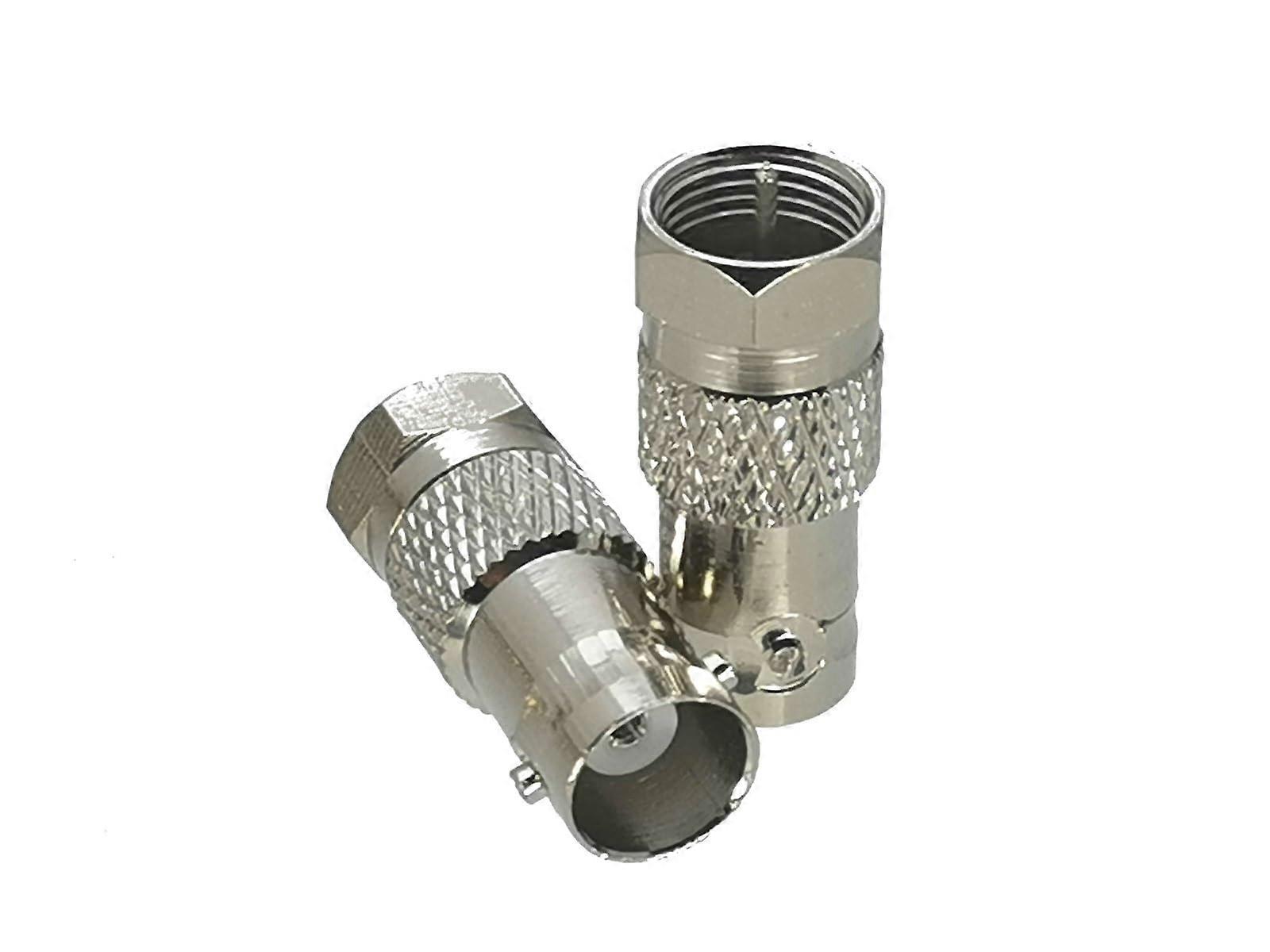 2 x BNC socket on FTV plug, RF adapter, coaxial Ref: 7574