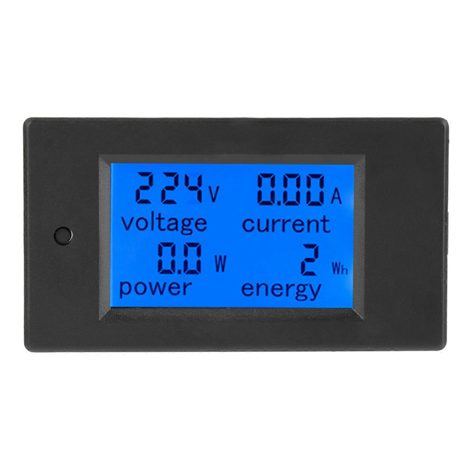 PEACEFAIR PZEM-021 LCD Display Digital AC Voltage Current Power Energy Meter 20A AC80-260V 278FV