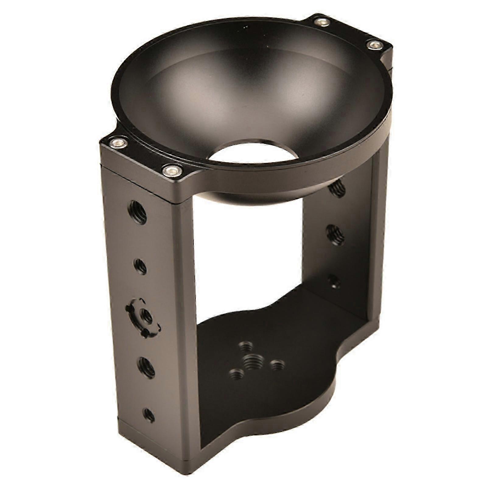 Half Ball Flat To Bowl Adapter Converters 1/4in 3/8in Threaded Holes Ball Bowl Adapter For Camera Tripod Head
