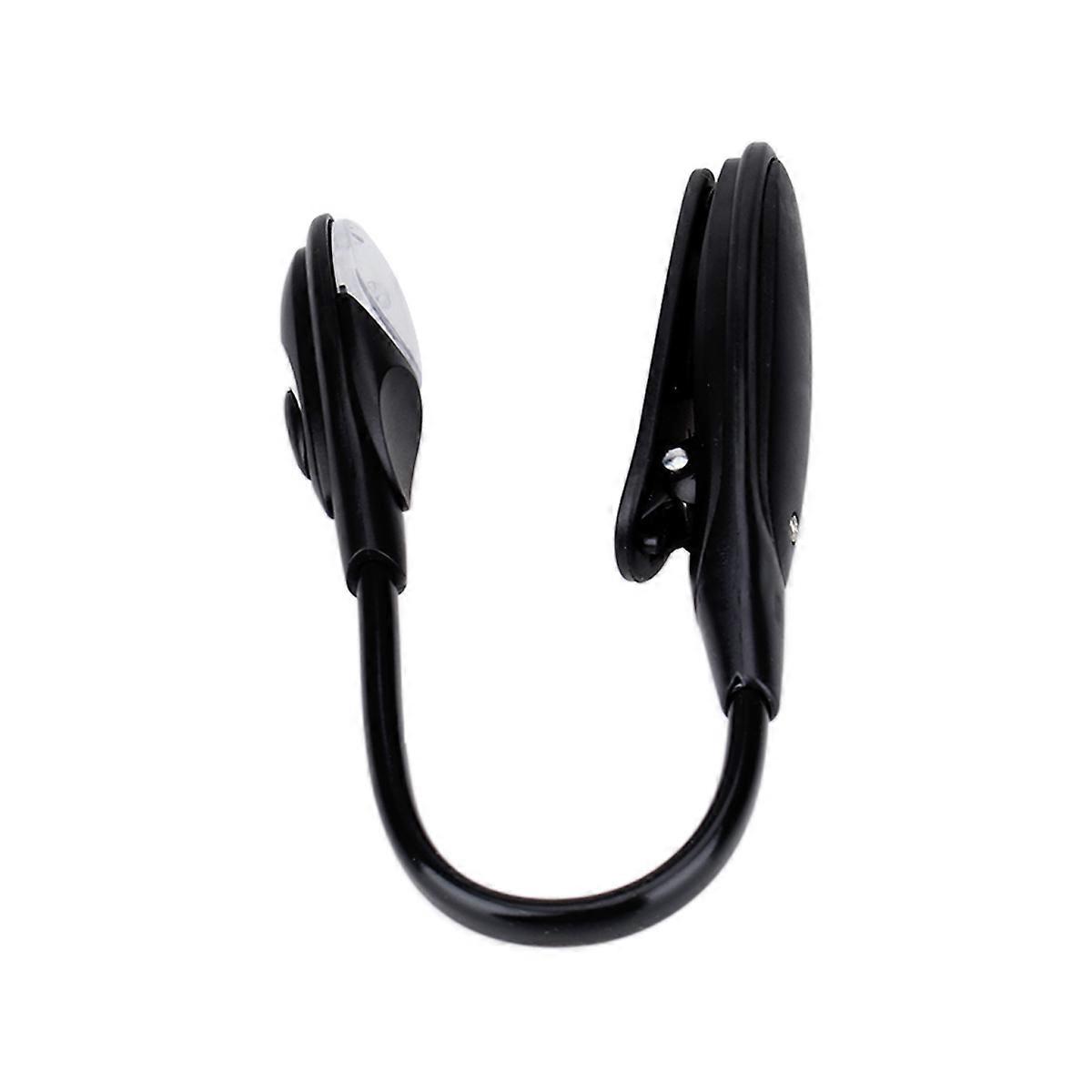 Clip On Piano Light Livre Lampe Flexible Général Utilisateurs Lecture Noir 25.50X2.90X1.80CM 1Set