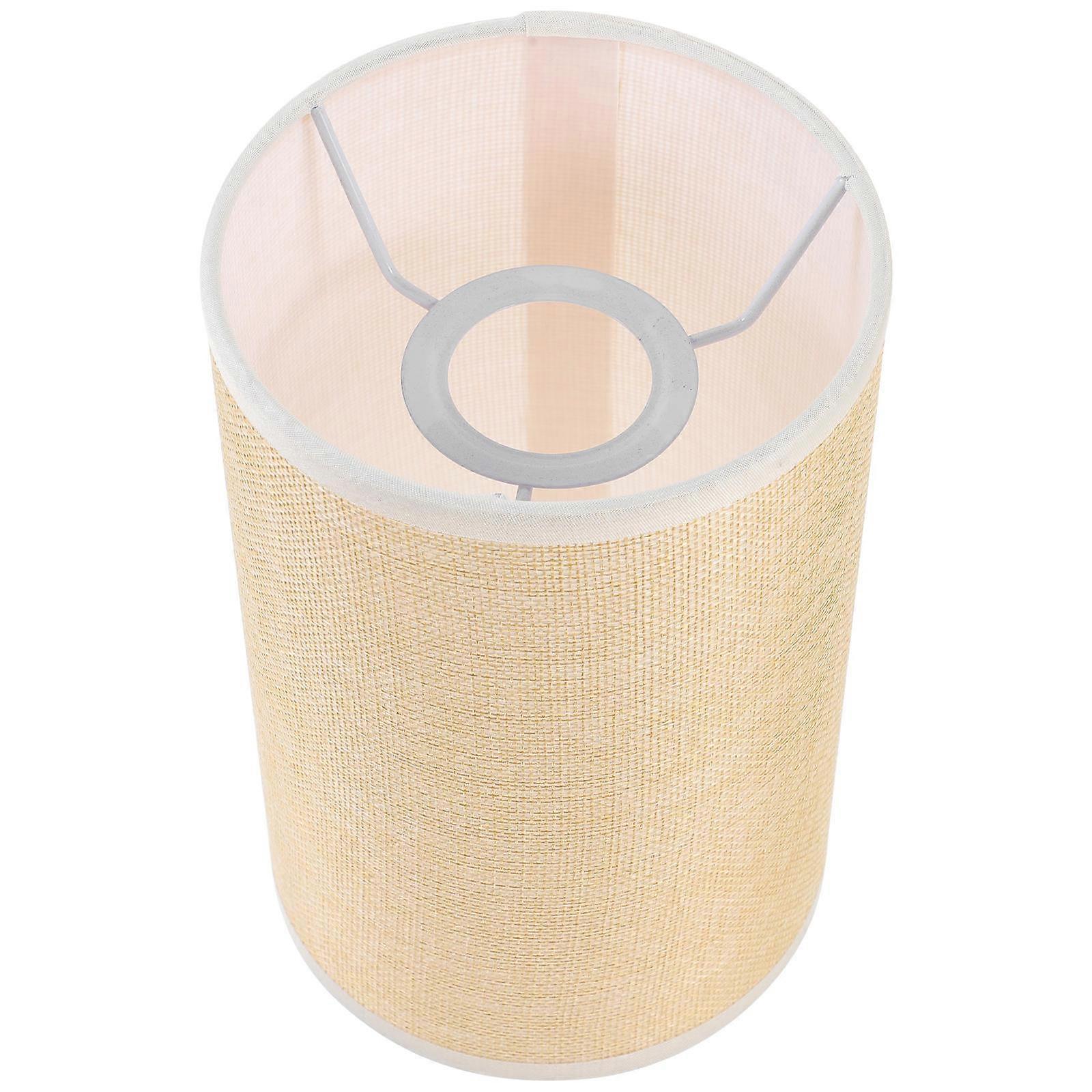 Lampshade For Small Table Lamp Simple Room Light Yellow 20.00X13.00X13.00CM 1Set