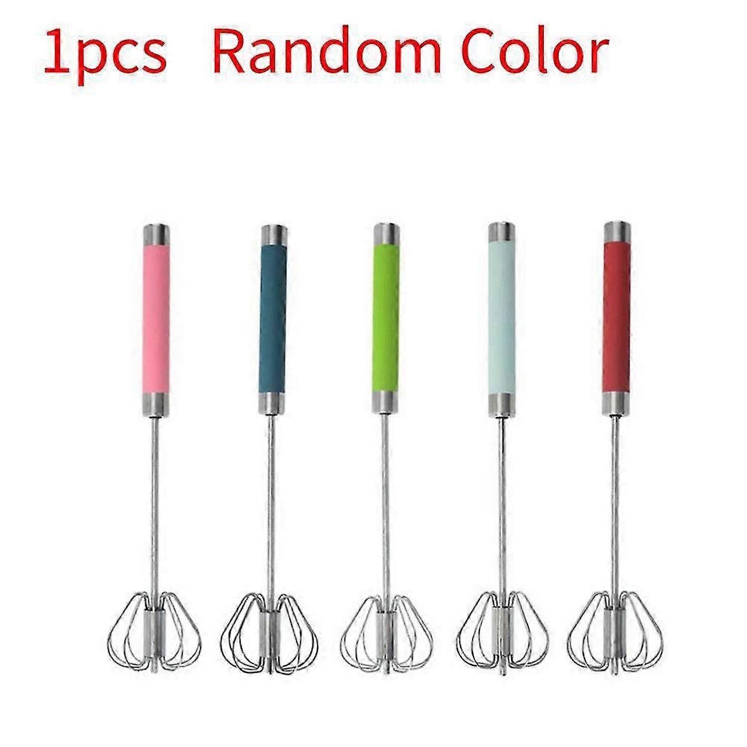 Egg Beater Self Turning Semi-automatic Whisk Hand Mixer Blender Kitchen Tools