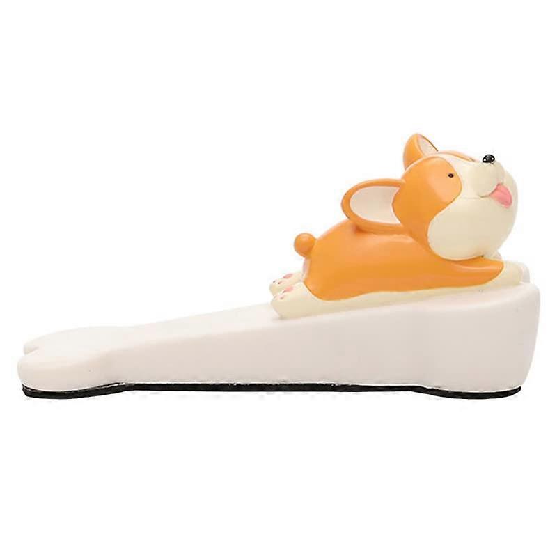 クレストFHドアストップ、かわいい動物のドアウェッジチャイルドドアプロテクター安全ドアストップ、滑り止め、、すべての床面で機能します