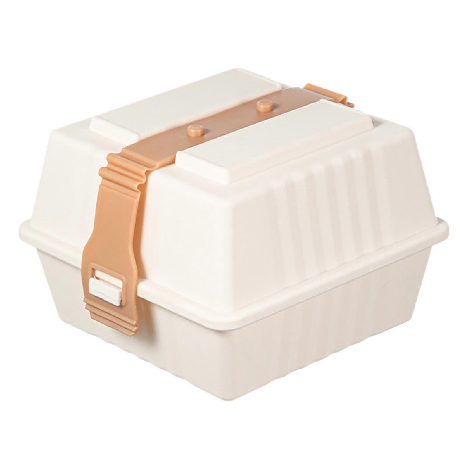 Hamburger Boxes Hamburger Box Pack Hamburger Wrapping Boxes Pressureresistant Food Packaging with Lid for Sandwiches, Sushi