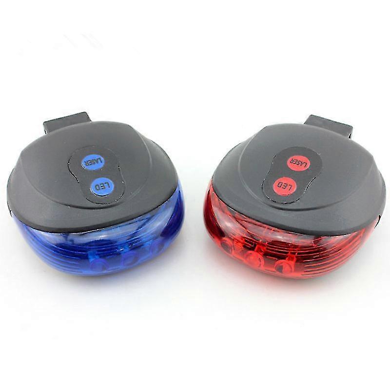 Rebirth Bicycle Tail Light with Parallel Laser Design