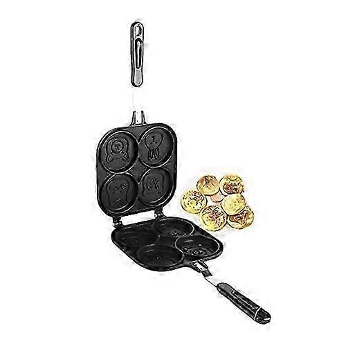 Aluminum Nonstick Egg Fry Pan Suitable for Cooking 4 Cups of Delicious Eggs