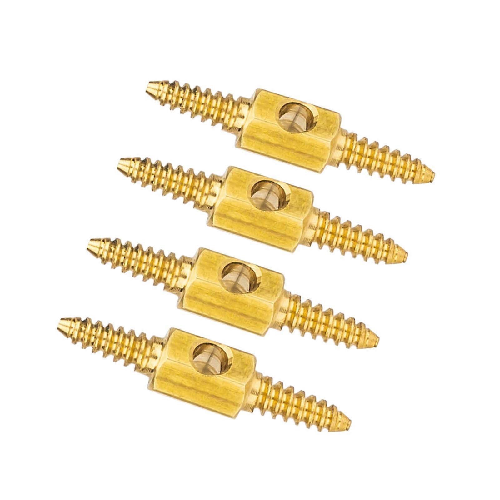 Copper Connector Bicycle Wire Threader Tool 2/4pcs Hydraulic Hose Routing Adapter for Internal Cable Management