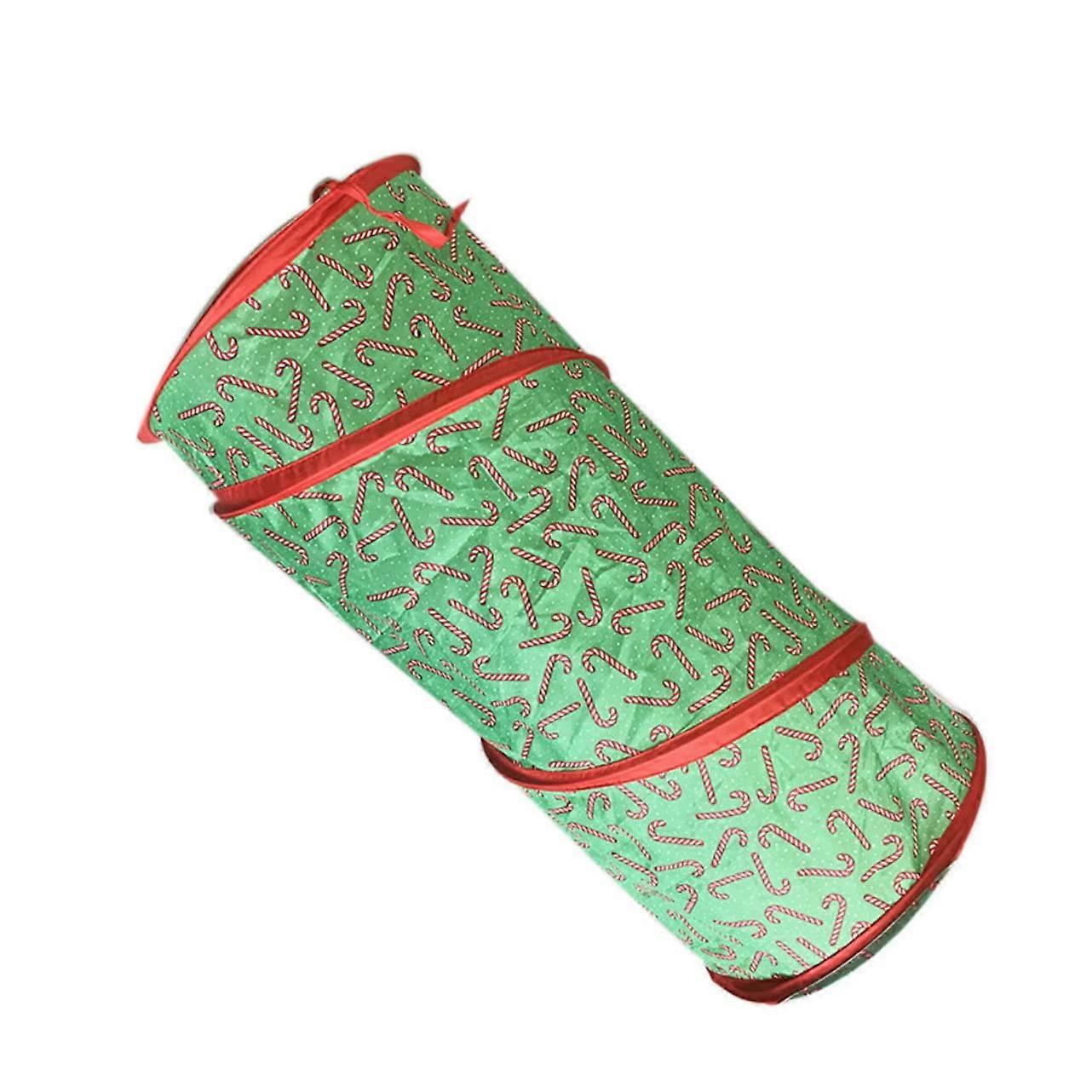 Tunnel Toy for Cats Kittens Cat Tube Tunnel Cat Water Mat Cat Scratcher Made of Cardboard Cat Tunnel for Indoor Cat Feathers Cat Cave Green Fabric