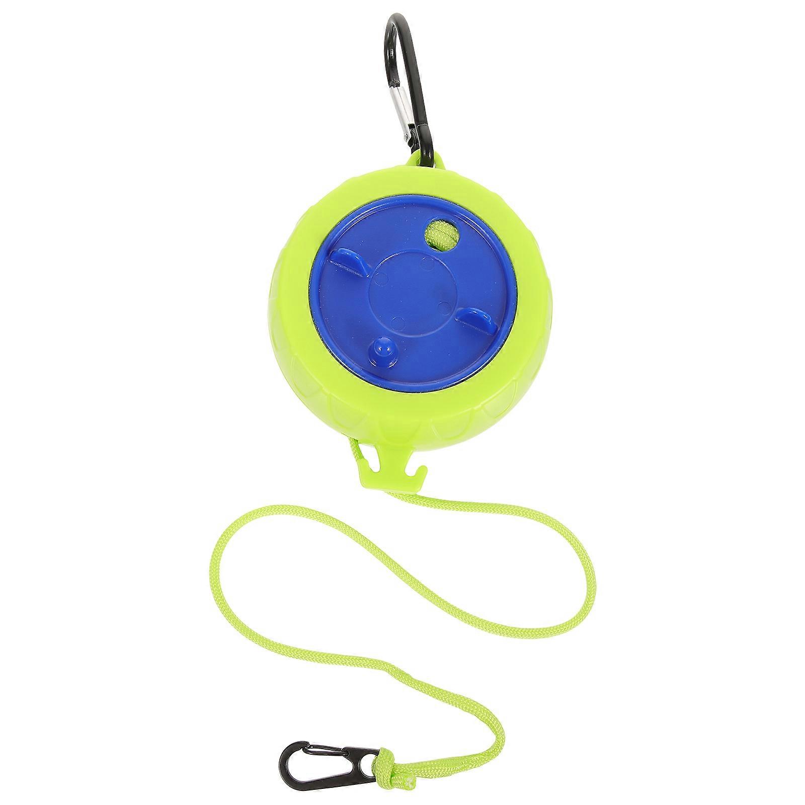 Travel Outdoor Clothesline Portable Design Drying Rope For Camping 8x8cm Plastic Windproof 1Pack