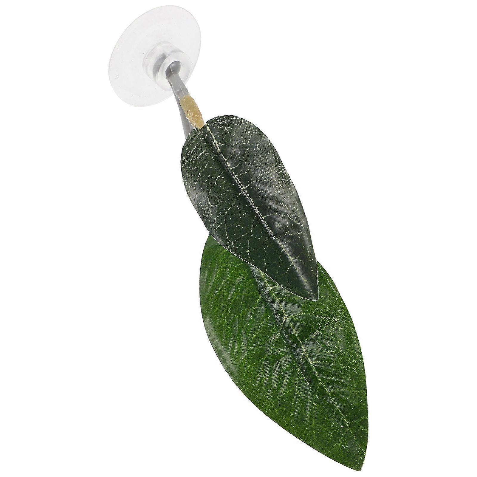Fish Leaf Pad Betta Spawning Leaf Aquarium Setup Resting Nesting Plastic 1Pack