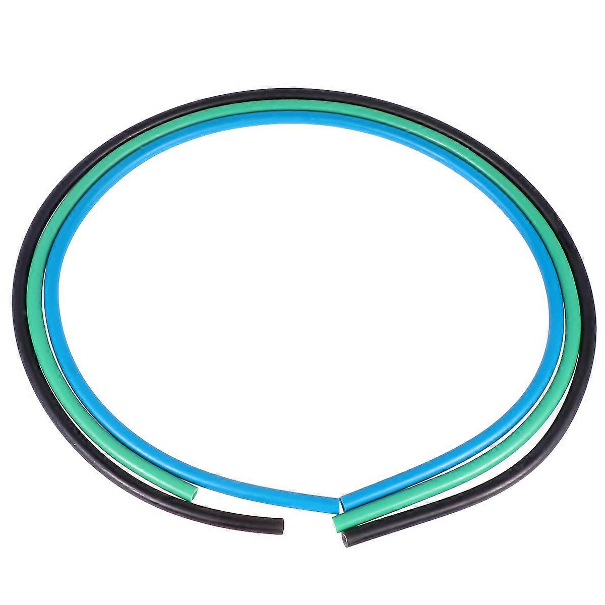 Resistance Exercise Band Professional Elastic Tube Athletes Outdoor Sports Random Color 39.4×0.2×0.2in 3Pcs