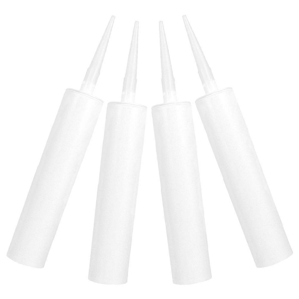 Caulking Empty Tube Fillable Caulking Sealant Tubes 12.97X1.81X1.81in Filling Cracks 4Pcs
