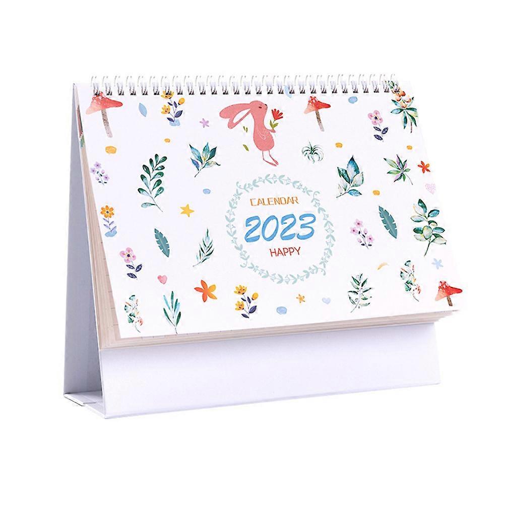 Household Calendar Tabletop Calendar for present Recipients Scheduling Rectangular 25.5X4X21.6CM 1Pack