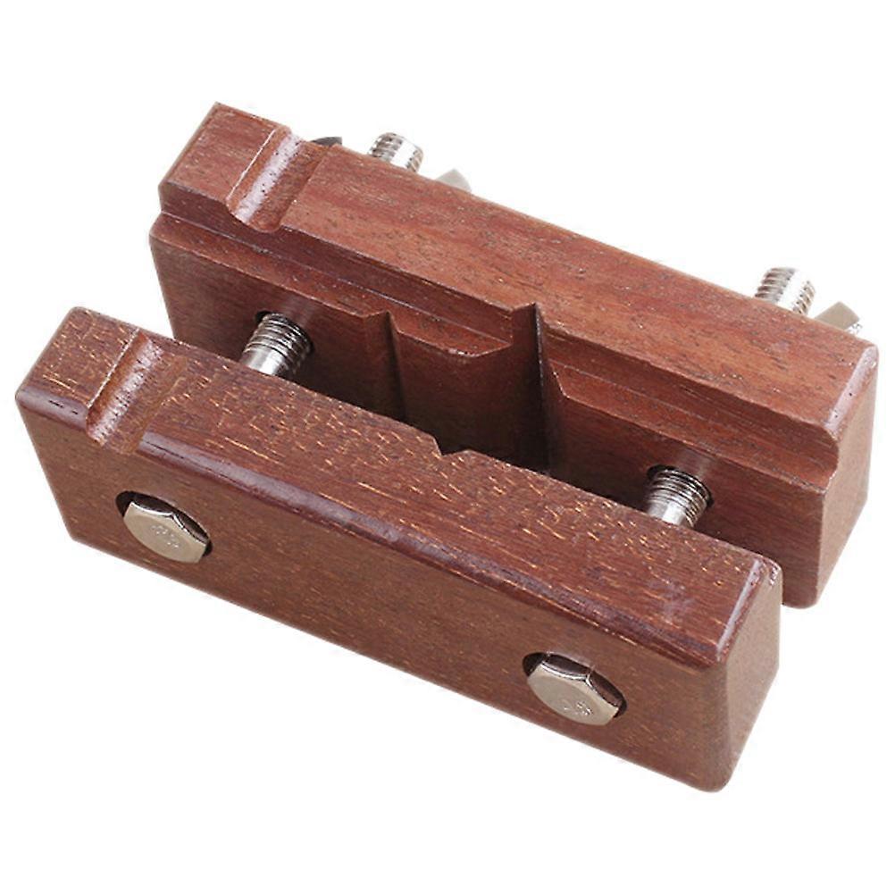 Vise Clamp Fixing Seals Wooden Clamp For Stone Enthusiasts 1Set