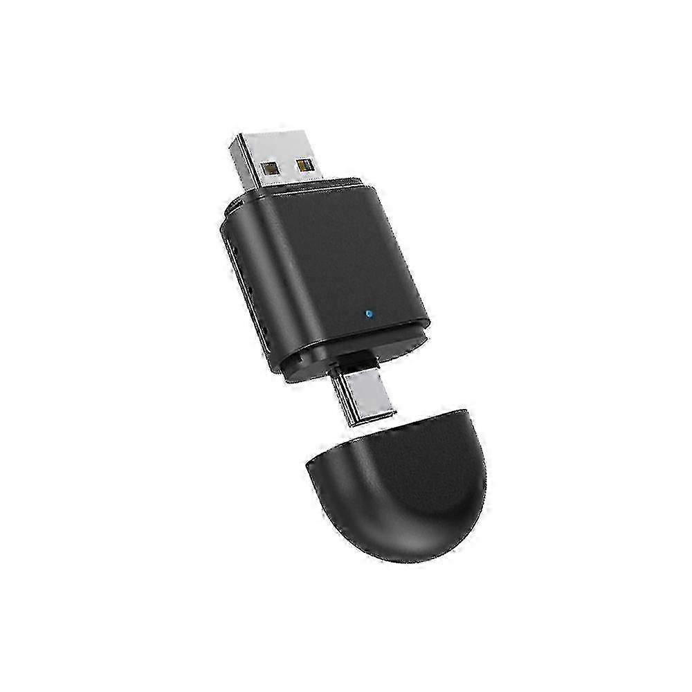 2 In 1 Android Auto Wireless Adapter Wireless Carplay Adapter Plug Play Car-Min SZRH A-D 2559