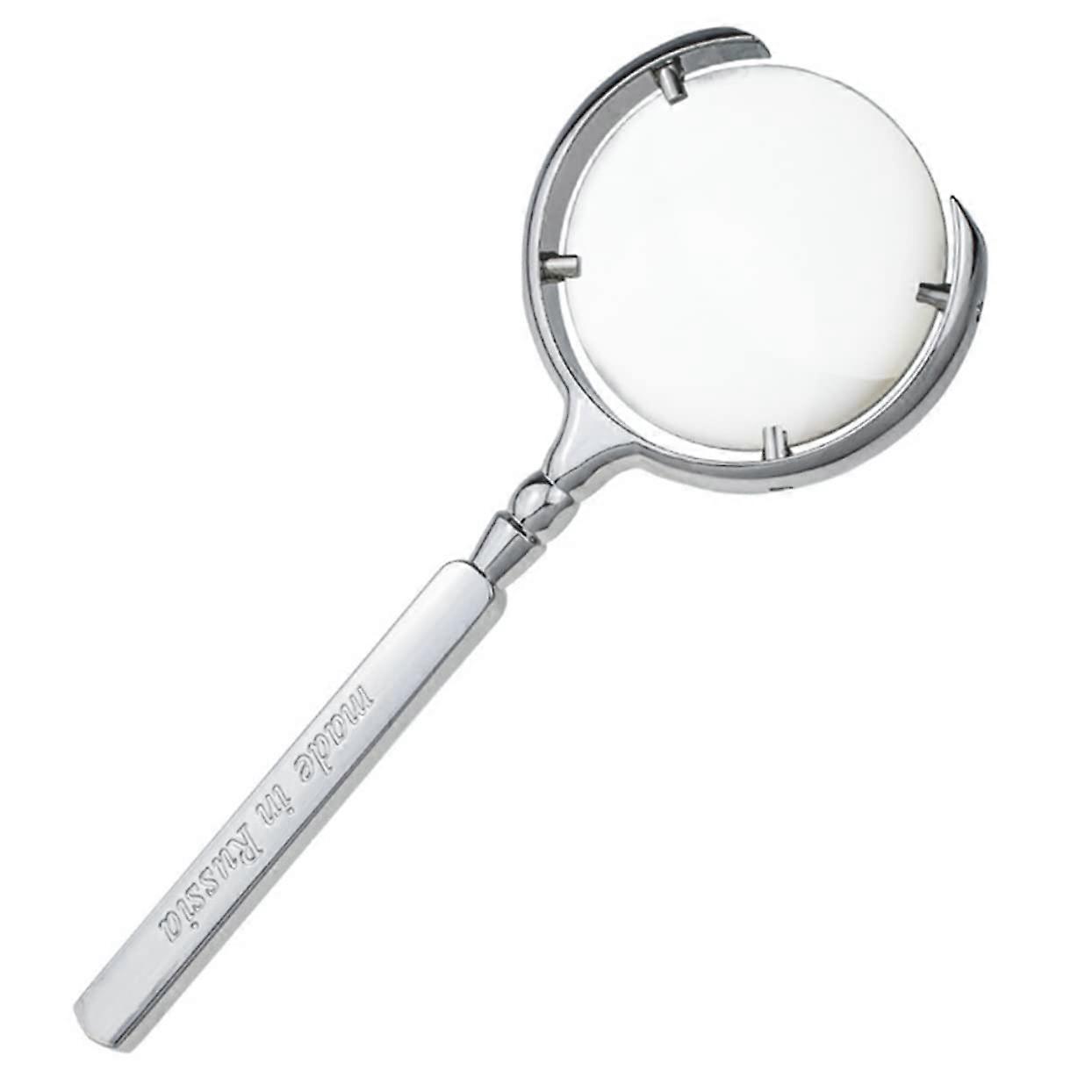 Handheld Reading Magnifier with Light for Seniors and Portable Magnifying Glass for Reading Jewelry Work and Map Study, Lightweight Design