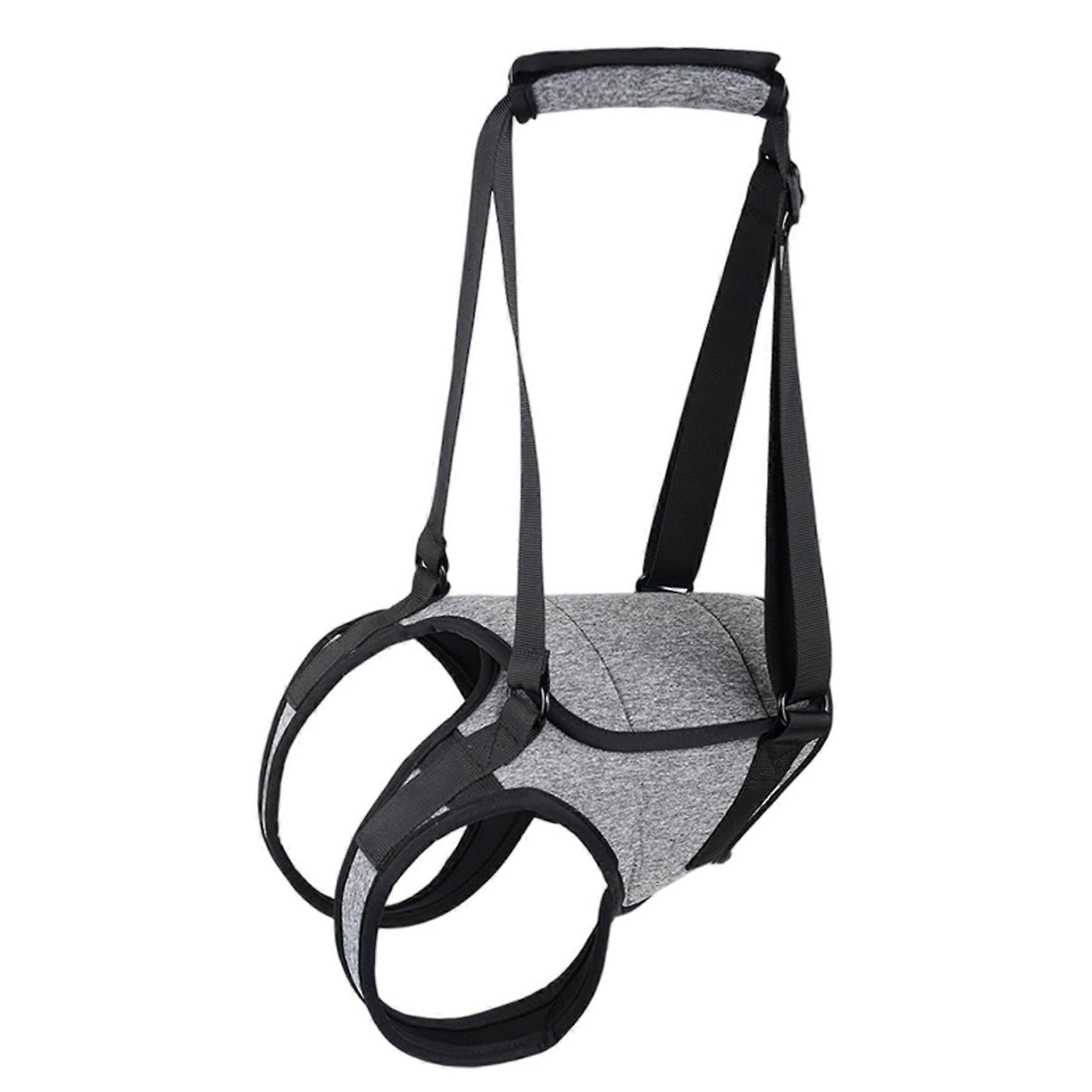 Adjustable and soft dog lifting harness with detachable handle, ideal for seniors, injured, disabled, and postsurgery rehabilitation, Medium Ref: 9526