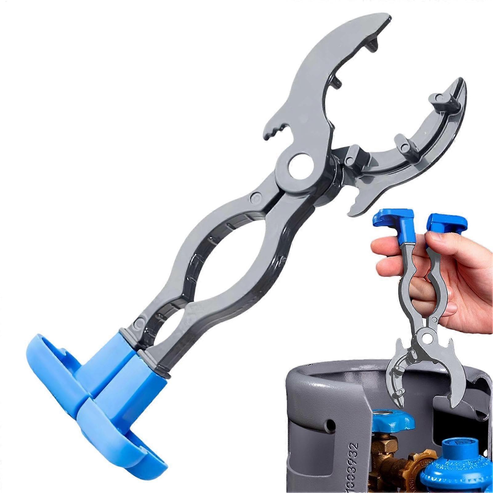 Tank Valve Wrench, Pressure Reducing Valve Wrench, Non-Slip Wrench, Disassembly Pliers, Removal Pliers for Garage Workshop