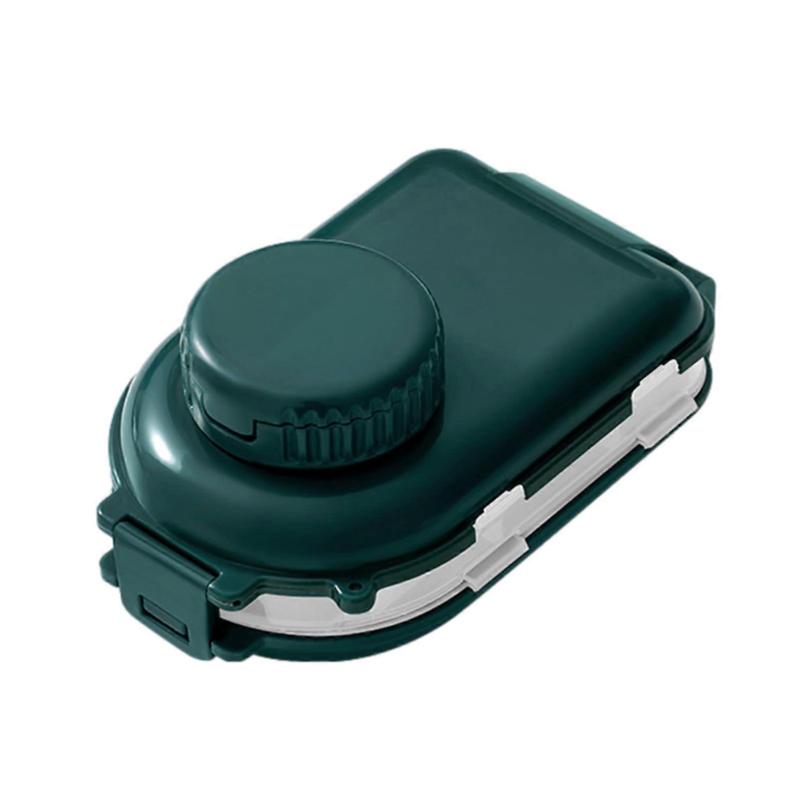 Medicine Separator Box  Pill Cutter for Large Tablets, Portable for Quarter or Half Tablets