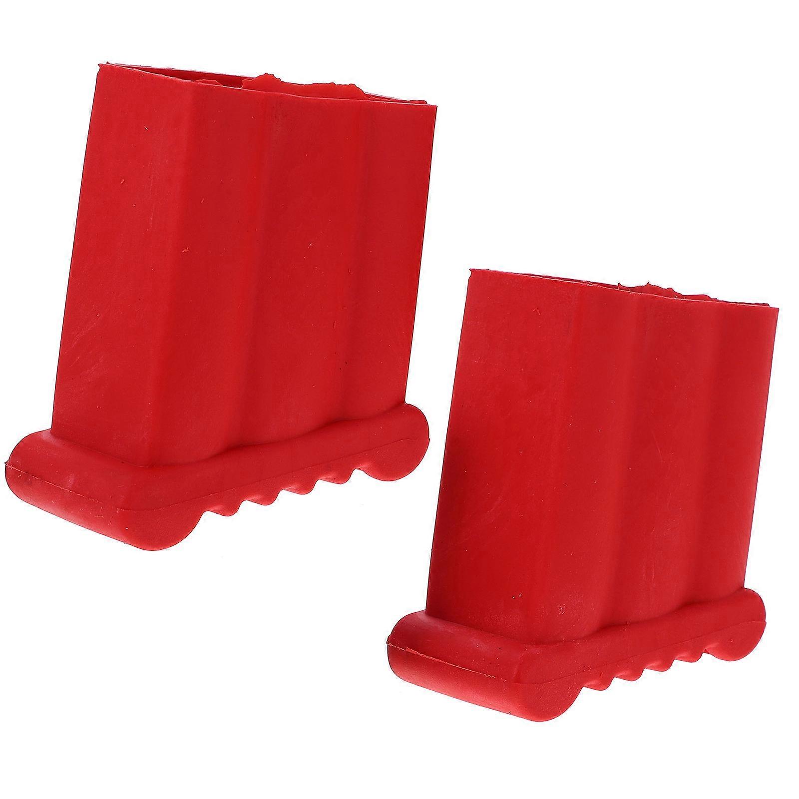 Attic Stair Feet Cover Ladder Feet Replacement Protective Pad For Indoor Use 2Set