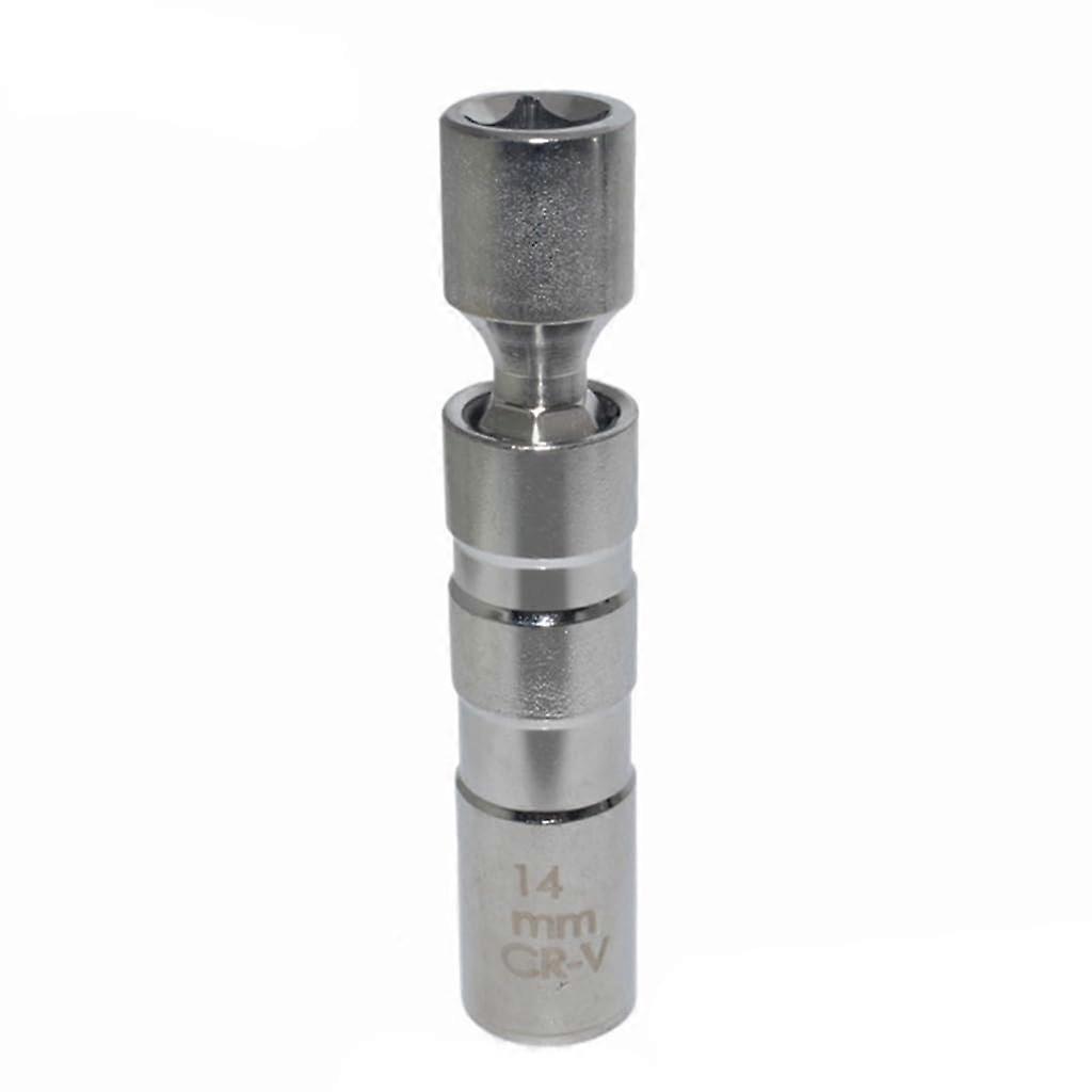 14 mm/16 mm Thin-Walled Magnetic Swivel Socket, 12-Point, 3/8-Inch Drive Ratchet Tool