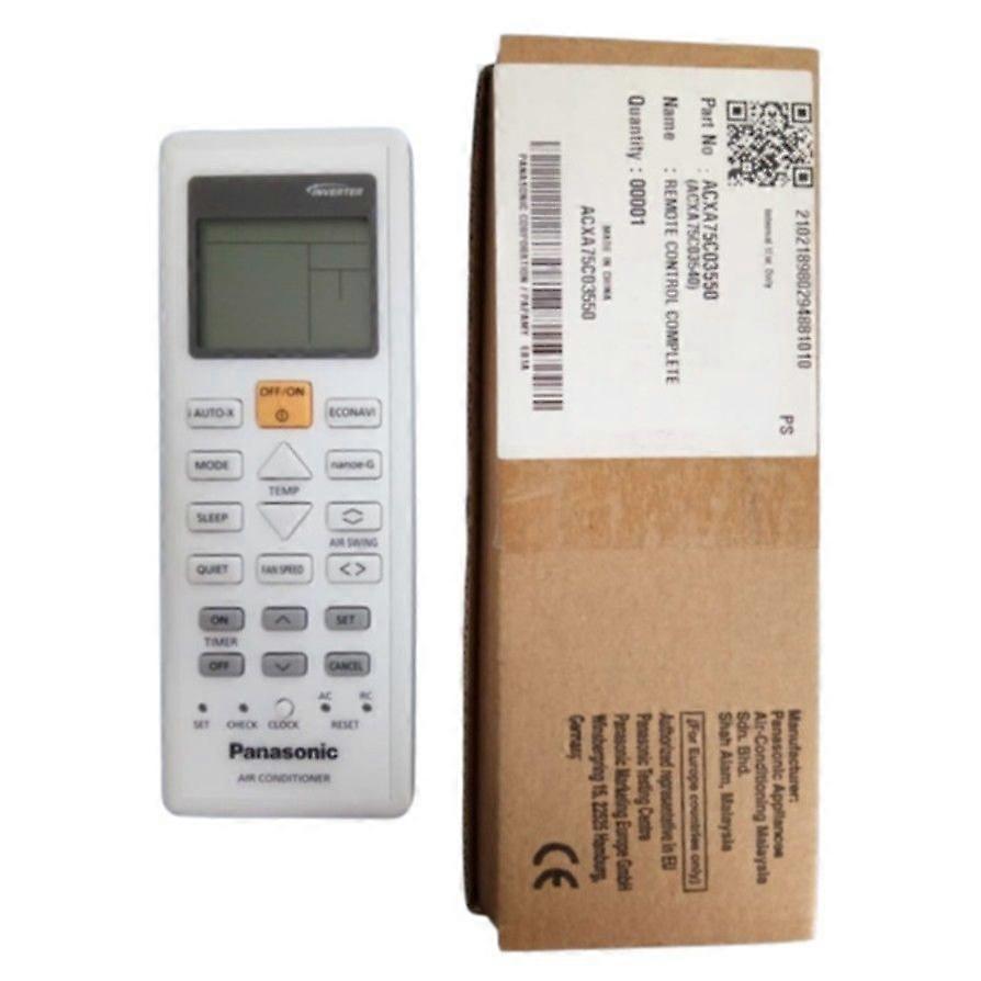 New Genuine ACXA75C03550 For Panasonic Air Conditioner Remote With bracket