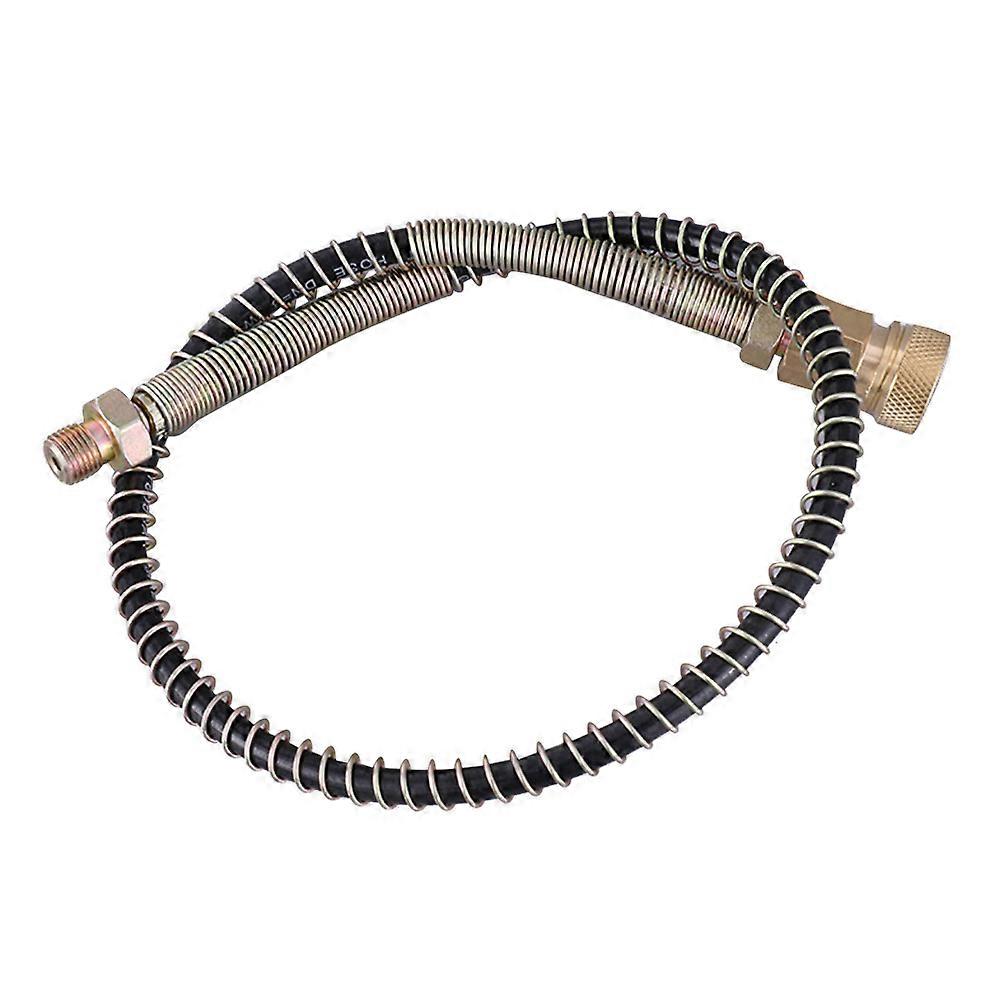 High Pressure Air Inflation Pump Tube with Stainless Steel and Plastic Material Golden Color 8mm