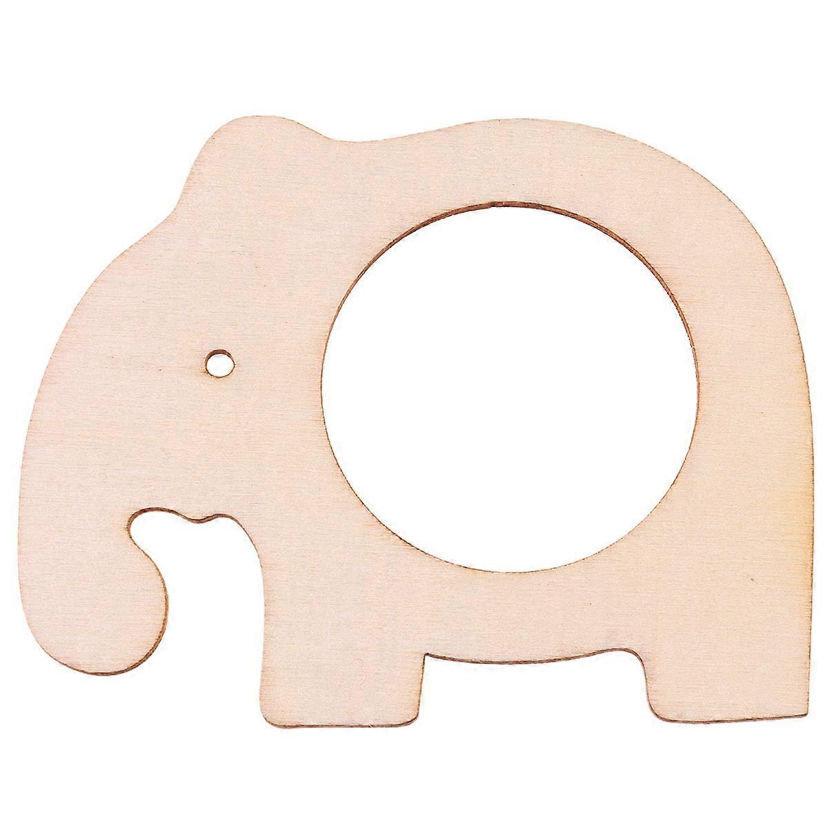 Khaki Wood Napkin Rings Creative Towel Ring for Table Accessories and Party Decoration Set of 10