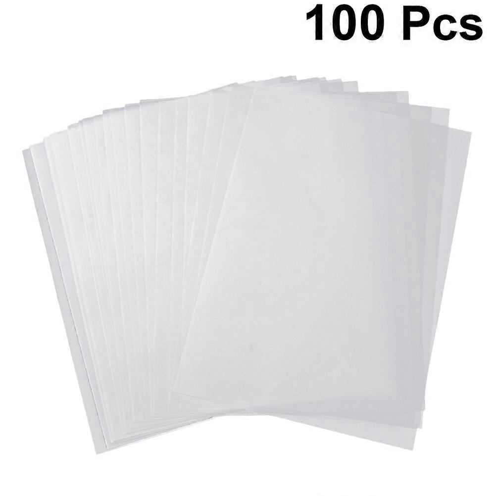 100Pcs A4 Tracing Paper Parchment Paper Design Sketch Paper Transparent Tracing Paper(Transparent)