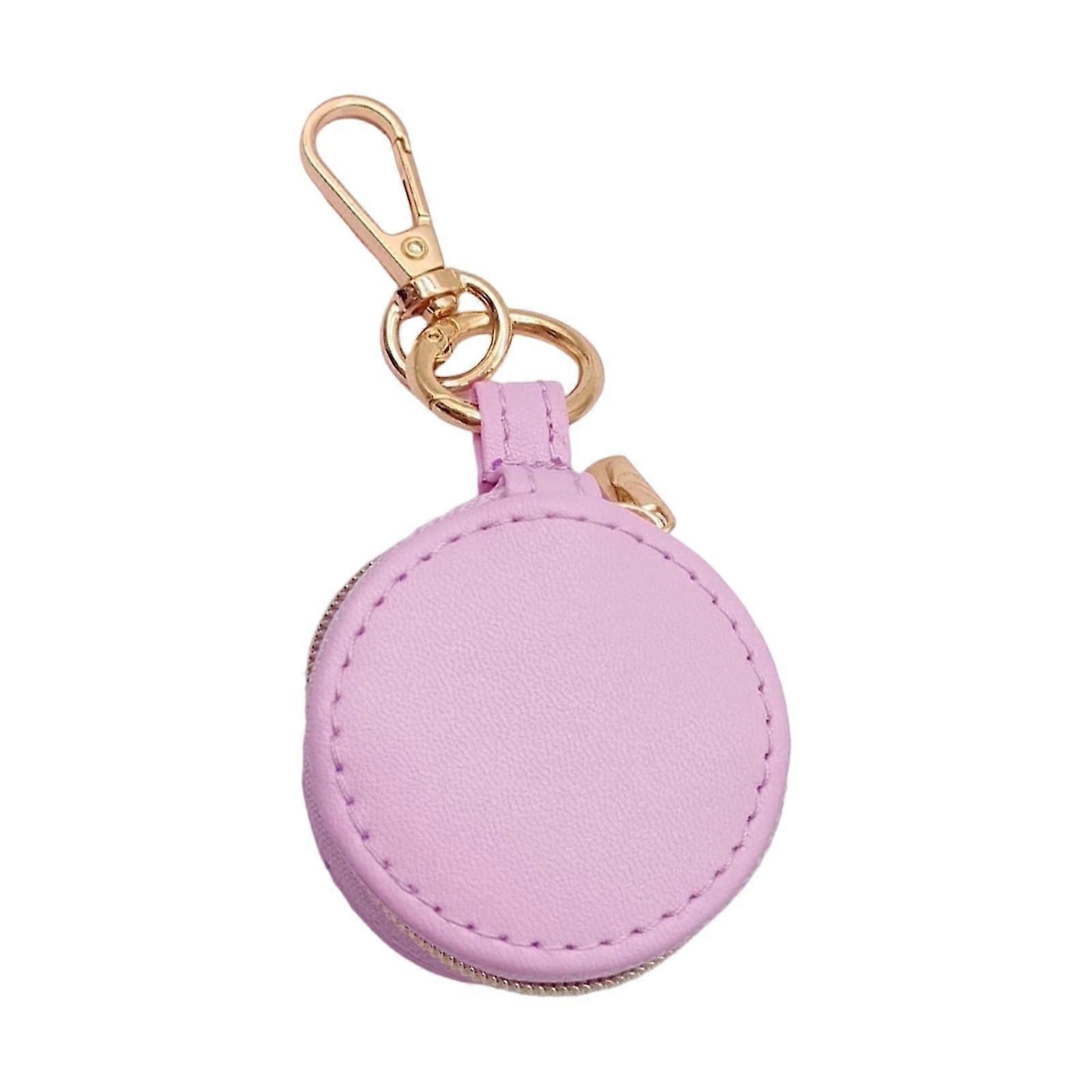 Stylish Mini Jewelry Box Keychain for Women on the Go with Protective Soft Lining and Easy